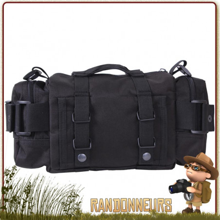 Pochette Tactique Multi-usage Noir – Sans Marque, Livraison Offerte