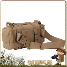 Pochette militaire Administrative Molle coyote Rothco kit survie armée