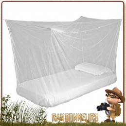 Moustiquaire imprégnée TOURER Highlander imprégnée perméthrine anti insectes moustiques pour une 1 personne