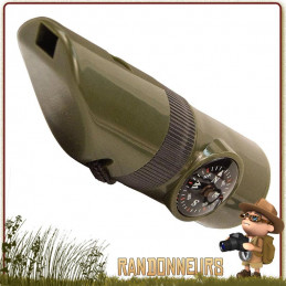 CA01598-Sifflet de survie Double tube de sauvetage d'urgence Sos campagne  d'urgence sportive Camping chasse sifflet en aluminium - Cdiscount