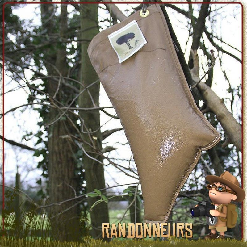 Sac de Filtration Brown Filter Bag Large millbank bag bushcraft survie