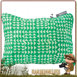 Oreiller Compressible Medium Thermarest très apprécié des randonneurs et voyageurs pour sa légèreté et son confort