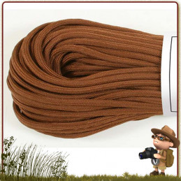 Paracord 550 de 30 metres CHOCOLATE BROWN Rothco