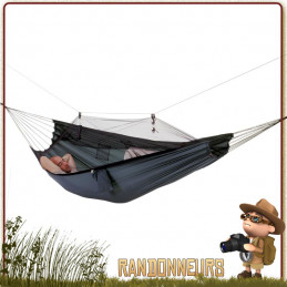 Hamac Mosquito Traveller Amazonas utilisable avec moustiquaire ou sans, contre les insectes en bivouac léger bushcraft