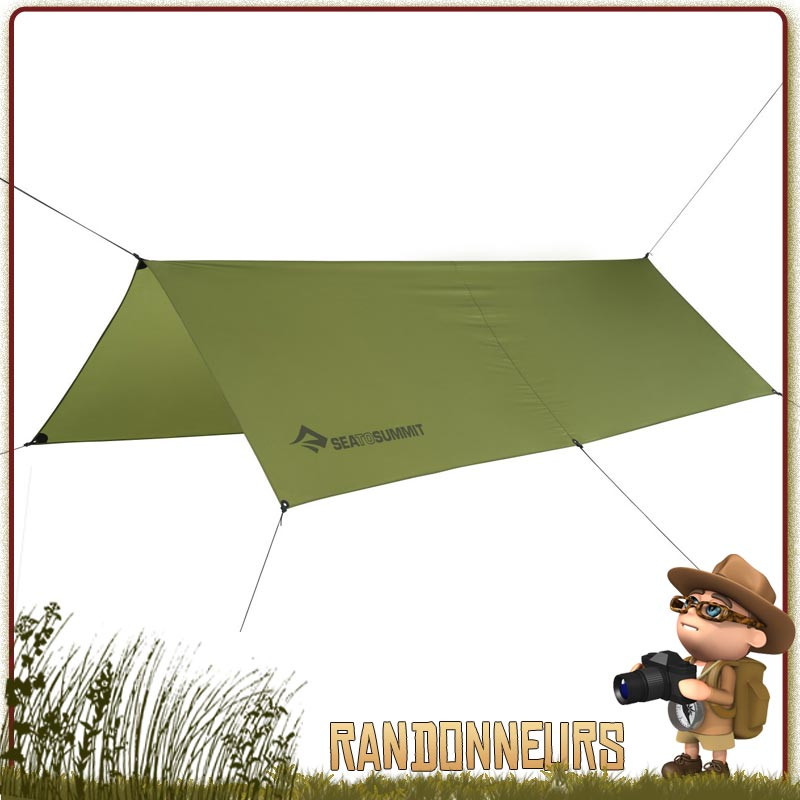 Tarp Jungle pour hamac Sea To Summit nylon cordura robuste et léger pour randonnée bivouac bushcraft