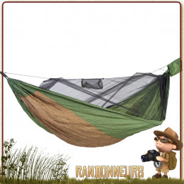 Hamac Adventure Hero XXL Amazonas de grande taille pour un couchage bushcraft jungle spacieux anti moustiques