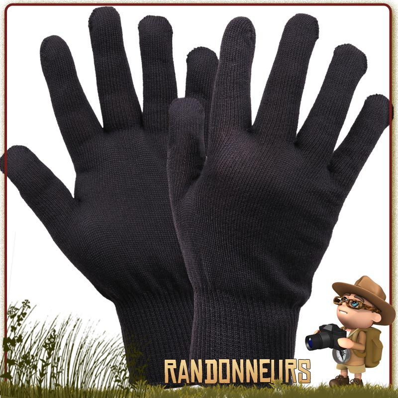 Gants mitaines militaire vert olive acrylique - Achat vente pas cher  Surplus Militaire