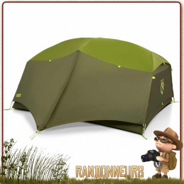 tente bivouac camping aurora 3p nemo autoportante spacieuse pour trois campeurs