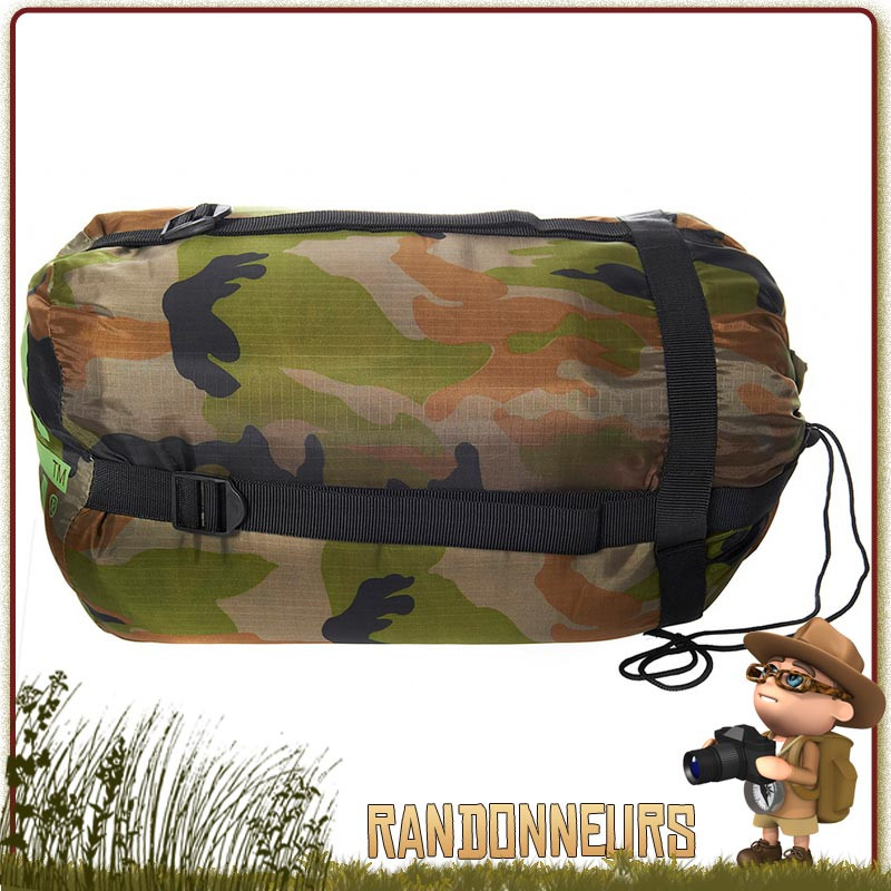 Sac de Couchage SNIPER CAMO Fosco bivouac militaire randonnee bushcraft