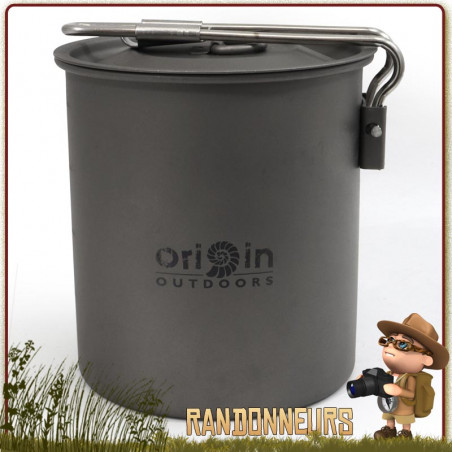 Pot en Titane avec poignée 75 cl Origin Outdoors