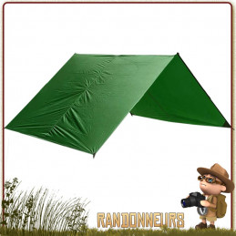 tarp bushcraft survie xxl grande taille pour bivouac camping nature