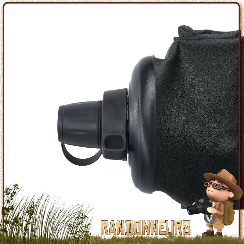 Gourde filtrante souple pour randonnée, sport, voyage, survie Gourde filtrante souple pour randonnée, sport, voyage, survie