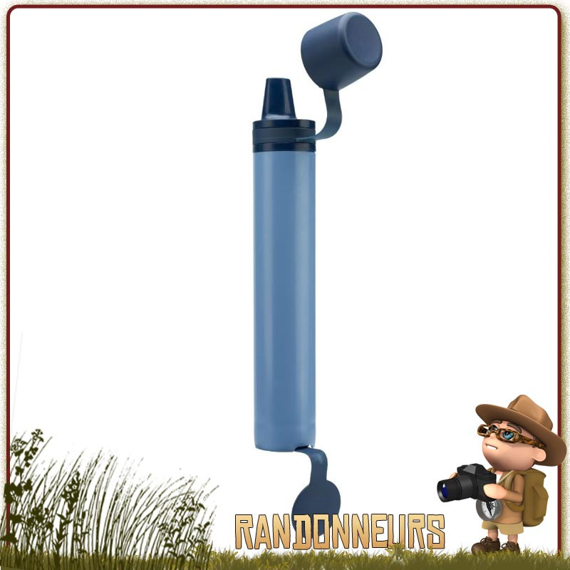 Paille Filtrante Gecheer Portable Pour Camping Paille Filtrante Gecheer X3 - Filtration Eau 1000L - Camping Randonnée Urgence - Portable Filtre Eau Portable
