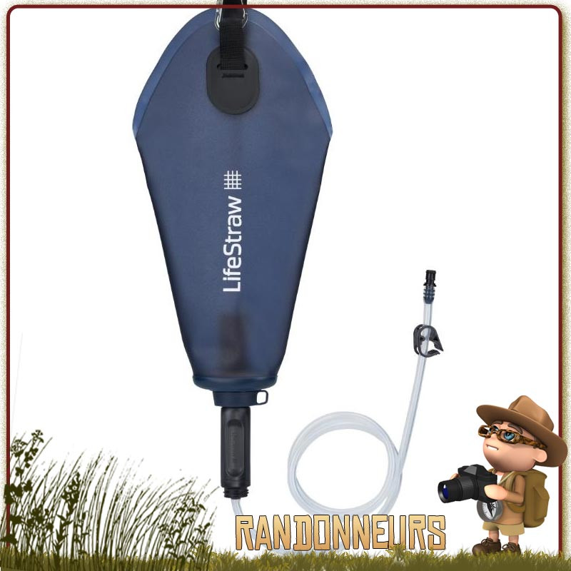 Filtre Gravité FLEX PEAK 3L Lifestraw bivouac leger