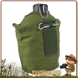 Gourde militaire Inox avec quart Origin Outdoors randonnee bushcraft armee