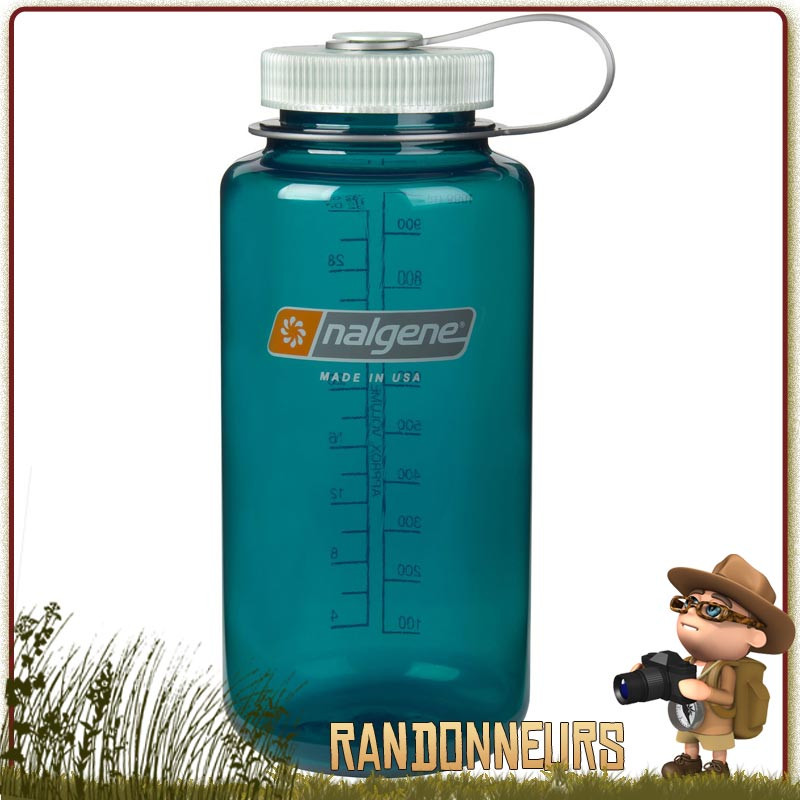 Bouteille Nalgene Grande Ouverture 1L CRISTAL