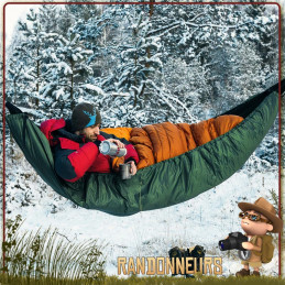 Couette Isolante Underquilt Amazonas pour hamac randonnee survie nature