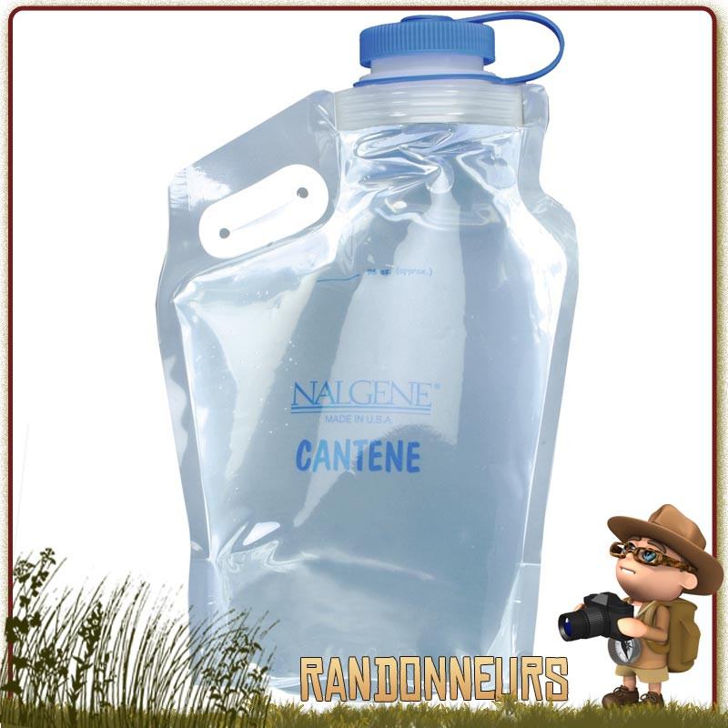 Gourde souple pliable Hydrapak Flux 1 litre