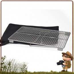 grill portable et pliable ultra léger en titane Origin Outdoors pour bivouac bushcraft ultra light