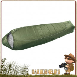 Sac de Couchage bushcraft OXYGENE Wilsa Kaki