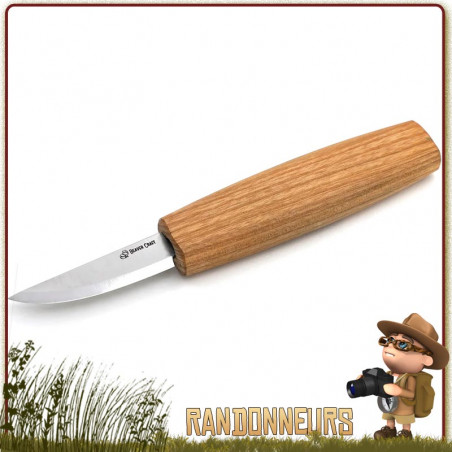 COUTEAU PLANALTO JOSE DA CRUZ INOX AVEC MANCHE EN BOIS WENGÉ