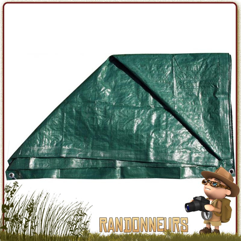Tarp Phantomleaf Z2 3x3 M - Bâche Extérieure Bushcraft Camping - Neuve