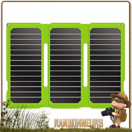 Panneau Solaire PTFLAP 24W 5-12v SunPower Powertec puissant ultra leger pour randonner