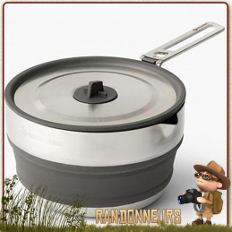 Casserole pliante Inox Detour 180cl Sea To Summit camping