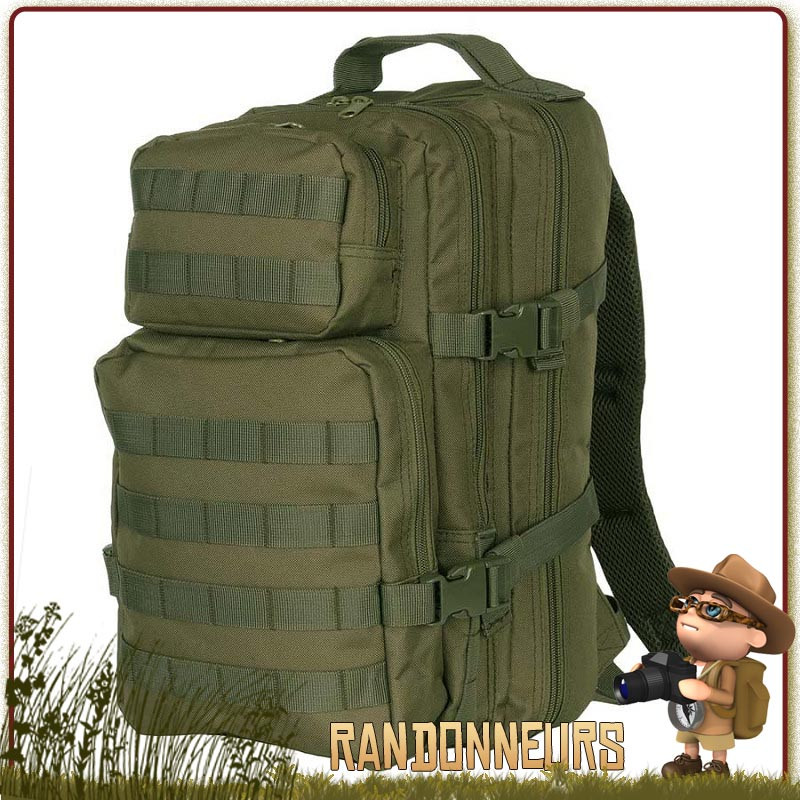 meilleur Sac à Dos ASSAUT US 25 Litres VERT OLIVE 101 Inc tactique