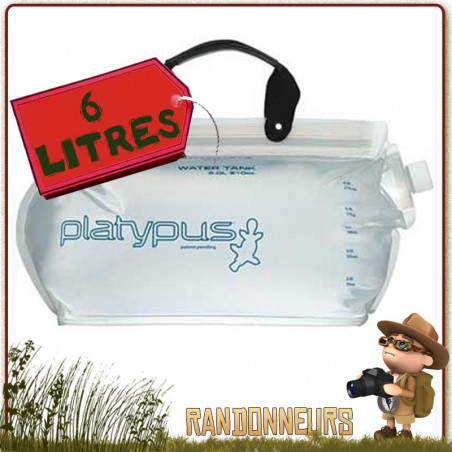 Réserve Eau Platy Water Tank 6 Litres Platypus