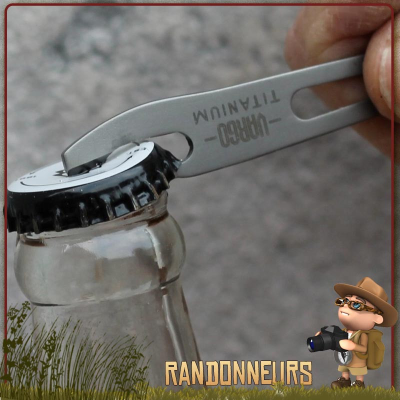 Cuillère En Titane Kuvik – Ultralégère (0.5 Oz) – Pour Camping Et Randonnée – Neuf
