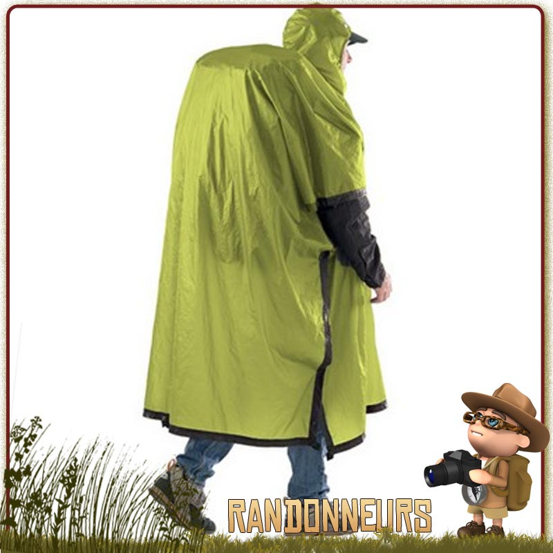 Poncho Tarp Ultra Léger 15D To randonnée légère