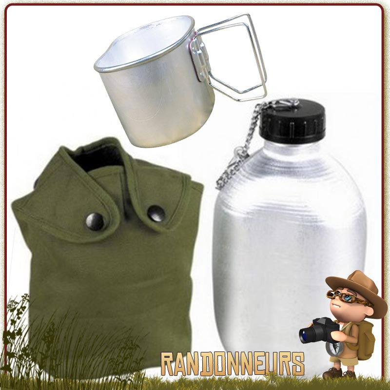 bouteille bidon snugpak 1 litre gourde militaire rando survie