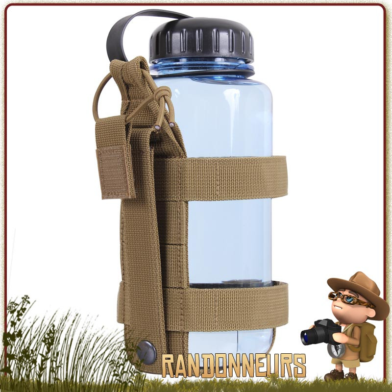 Acheter Poche tactique de sac de bouteille d'eau Molle pour la randonnée  militaire de Camping de voyage en plein air