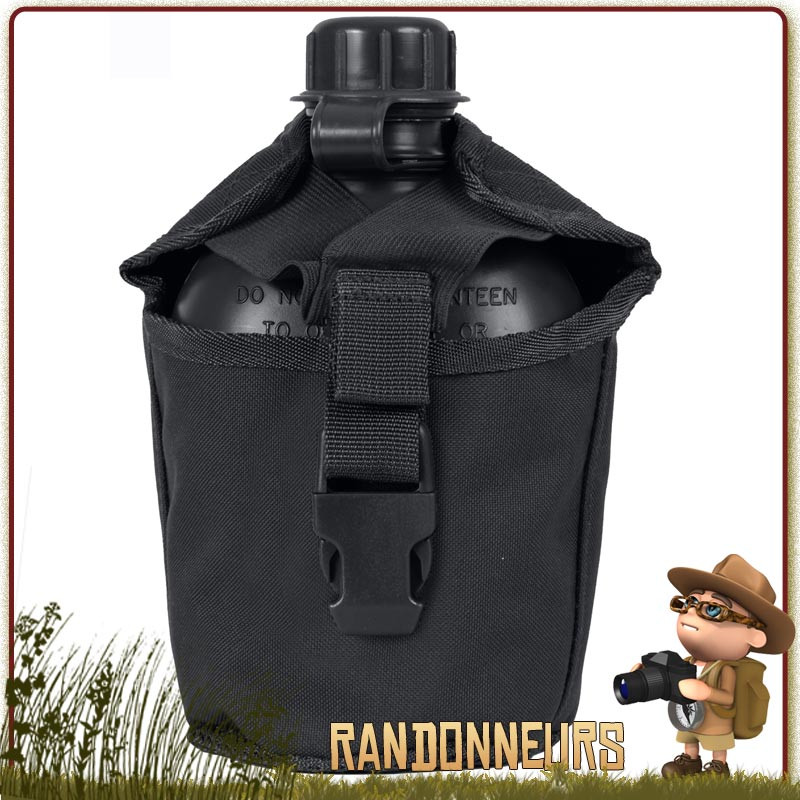 Pochette porte gourde type GI's Rothco  armée américaine pour gourde militaire inox ou plastique de type gi's us