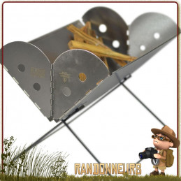 Grill Portable et Pliant FlatPack UCO, Grill ultra-compact pour le barbecue bushcraft et camping