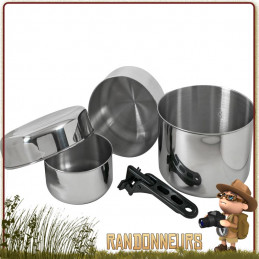 Casserole Familiale Inox 6 Litres Tatonka camping bushcraft nature