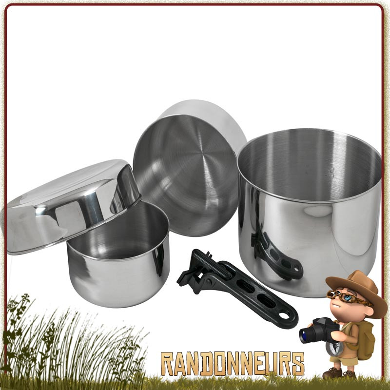 Assiette Inox Alpine MSR pour bivouac bushcraft randonnée ultra léger