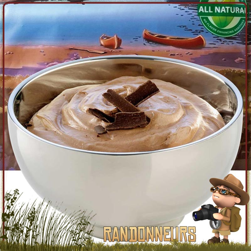 Mousse Au Chocolat Lyophilisée - Repas Léger Et Gourmand Pour Randonnée Ou Camping