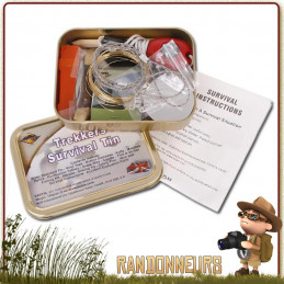 Survival Tool Kit Origin SOL kit de survie randonnée complet