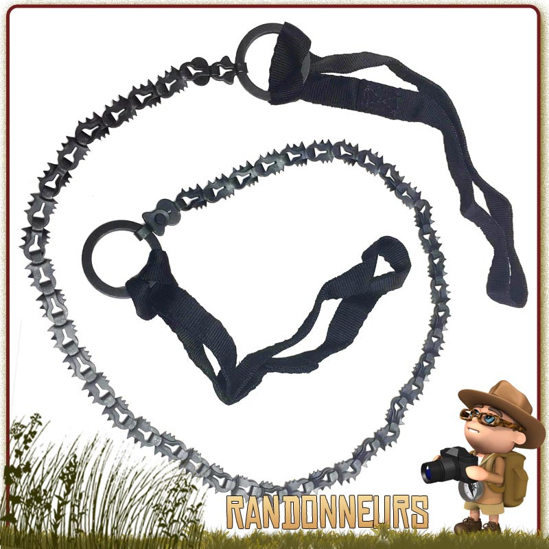 Bracelet Paracorde avec Scie Commando CRKT kit de survie bushcraft