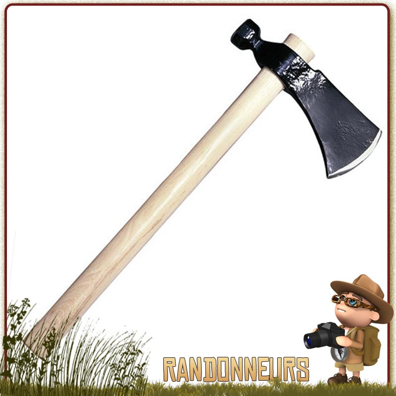 Lame de Hache CRKT PERSEVERE manche bois randonnée bushcraft survie