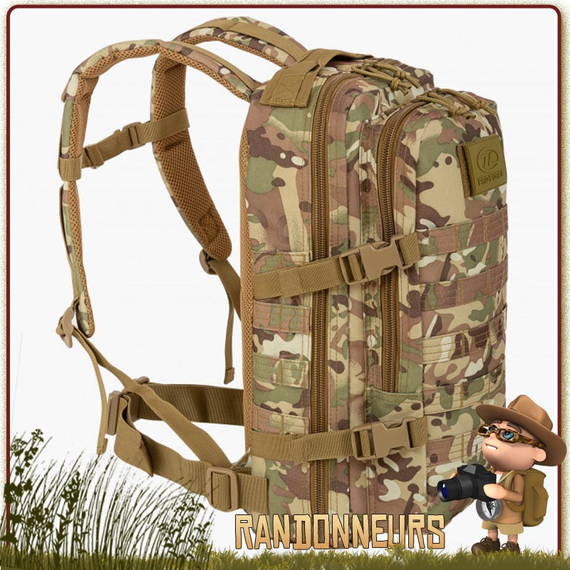 Sac à Dos militaire RECON PACK 20 Litres MULTICAM Highlander