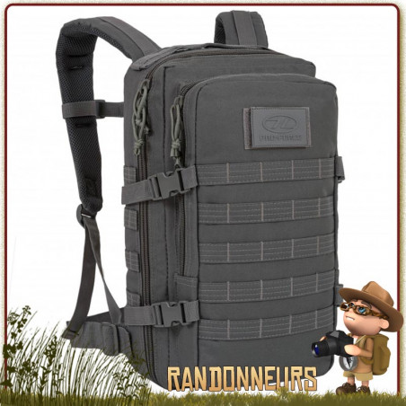 Sac à Dos RECON PACK 20 Litres GRIS Highlander