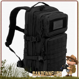 Sac à Dos RECON PACK 28 Litres NOIR Highlander vrai sac à dos militaire randonnée bushcraft