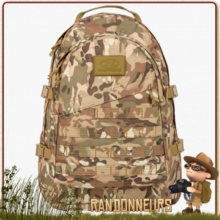 Sac a Dos camouflage arm e RECON PACK 40 Litres multicam Highlander
