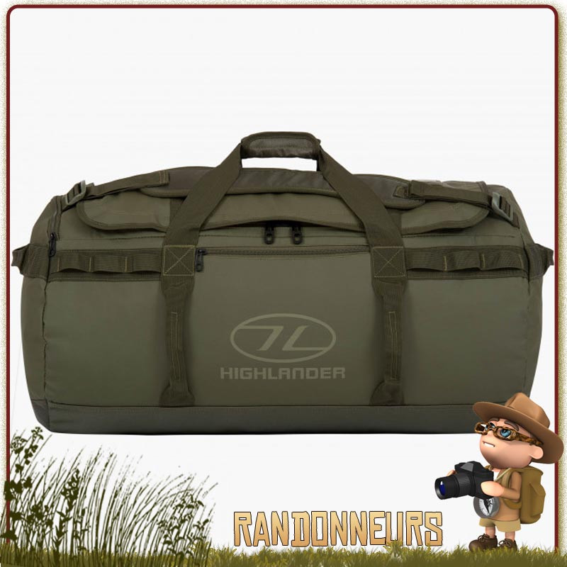 Sac opex transport étanche Duffle Bag Storm KitBag 120L vert militaire