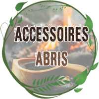 piquet tente bushcraft corde hauban tendeur pour abri tarp bushcraft