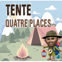 Tente Quatre Places